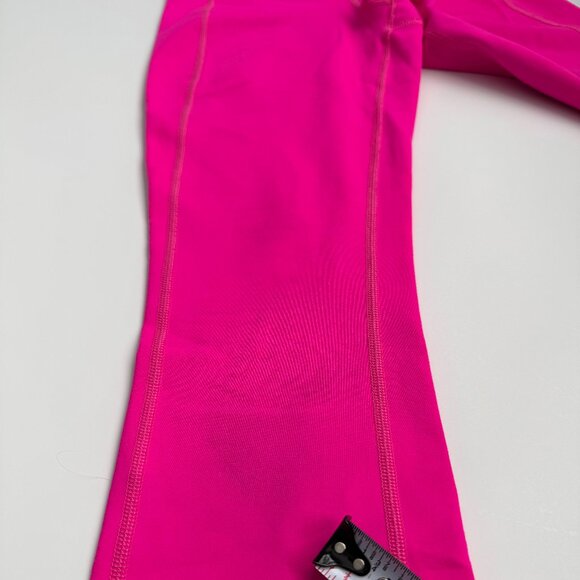 Lululemon 26 inch Wunder Under Leggings in bright pink Size 4 - Picture 11 of 11